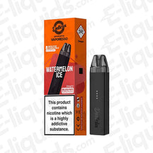 Vaporesso Deliciu Mate Vape Pod Kit in Watermelon Ice flavor, compact design with 800mAh battery for MTL vaping.