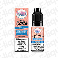 Dinner Lady Fruits Watermelon Ice 20mg Nic Salt E-liquid