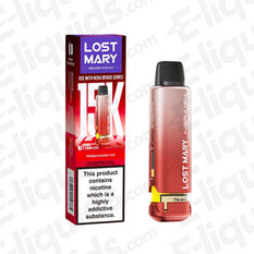 Lost Mary NERA15K Watermelon Ice 20mg Pre-Filled Vape Pod