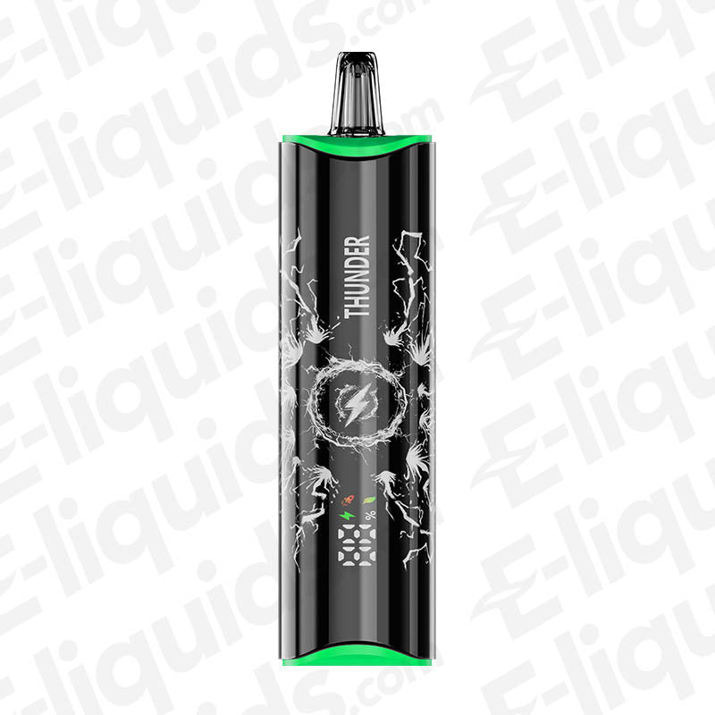 NEXEL Thunder prefilled pod kit with sleek black design and lightning graphics, showcased on a modern background.