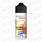 Hayati Pro Max 50/50 Watermelon Lemon Burst 100ml Shortfill E-liquid