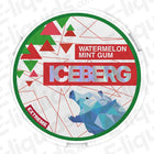 Watermelon Mint Gum Extreme Nicotine Pouches by Iceberg