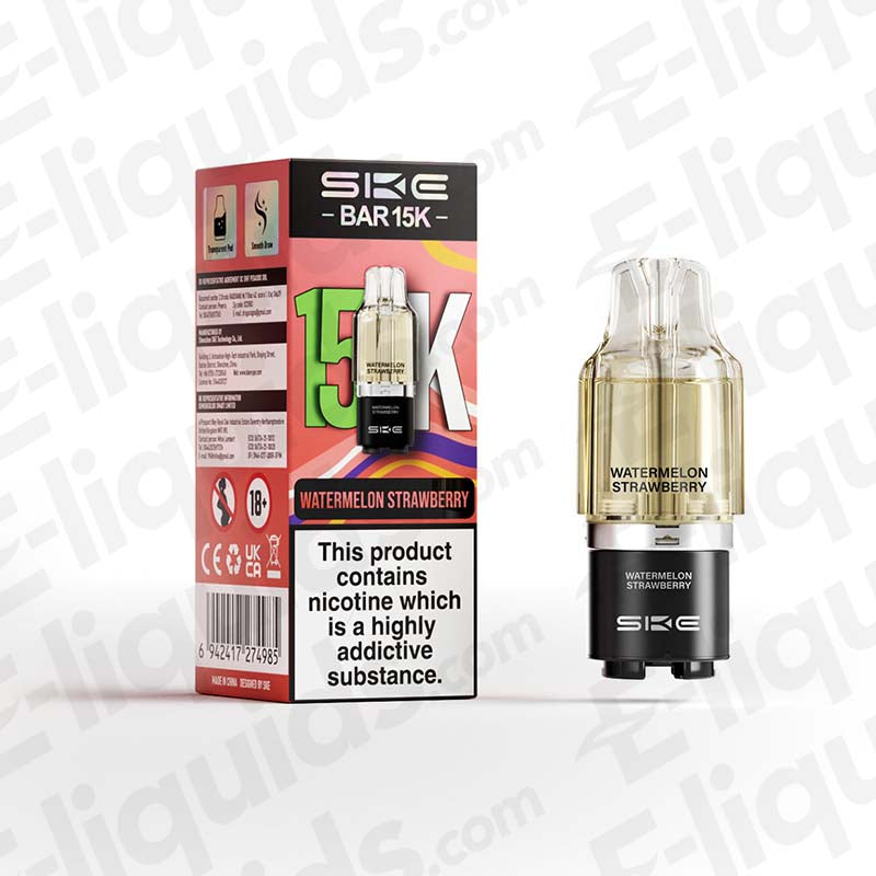 Strawberry SKE Crystal Prefilled Pod Kits Strawberry SKE Crystal Prefilled Pod Kits