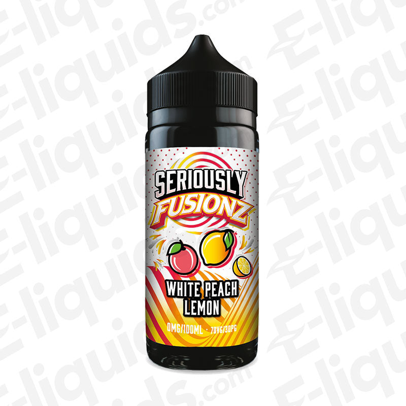 Doozy Vape Co Seriously Fusionz White Peach Lemon 100ml Shortfill E-liquid