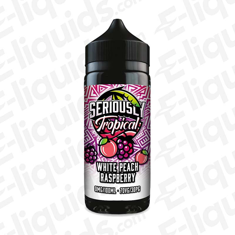 Doozy Vape Co Seriously Tropical White Peach Raspberry 100ml Shortfill E-liquid