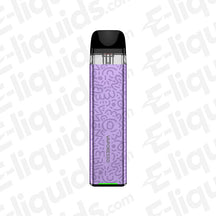 Vaporesso XROS 3 Mini Lilac Purple Vape Pod Kit with 1000mAh battery and 2ml refillable pod, ideal for beginners switching to vaping.