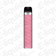 Vaporesso XROS 3 Peach Pink Vape Pod Kit with 1000mAh battery and 2ml RDTL pod, ideal for novice vapers.