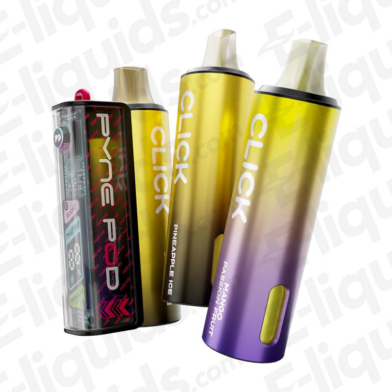 Pyne Pod Click 50K 20mg Prefilled Pod Kit Yellow Edition
