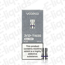 Voopoo PnP TW Replacement Vape Coils (Pack of 5)