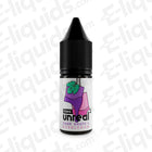 Dark Grape Bubblegum Nic Salt E-liquid by Unreal 2 10mg