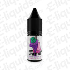Dark Grape Bubblegum Nic Salt E-liquid by Unreal 2 20mg