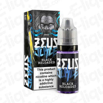 The Black Reloaded 10ml 3mg 50/50 E-liquid by Zeus Juice