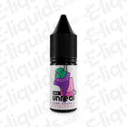 Dark Grape Bubblegum Nic Salt E-liquid by Unreal 2 5mg