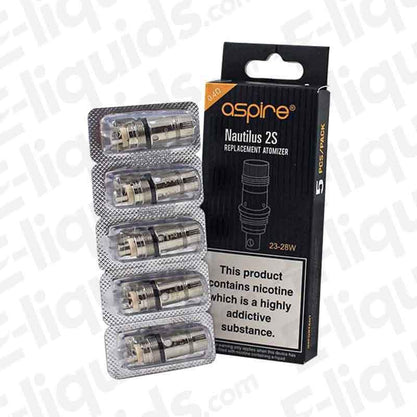 Nautilus 2S Replacement Coils Pack of 5 by Aspire
