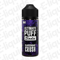 blackcurrant crush shortfill eliquid by ultimate puff soda