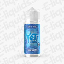 Blue Raspberry No Ice Shortfilll E-liquid by YeTi