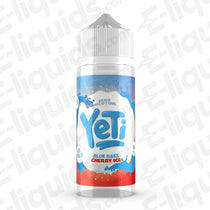 Blue Razz Cherry Ice Shortfill E-liquid by Yeti