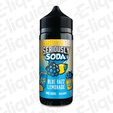 Blue Razz Lemonade Seriously Soda Shortfill E-liquid by Doozy Vape Co