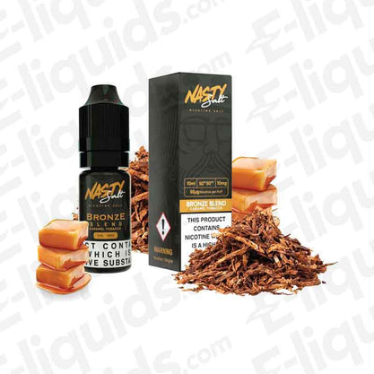 Nasty Juice Bronze Blend Tobacco 10ml Nic Salt E-liquid