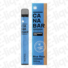 Blue Razz Canabar CBD Disposable Vape