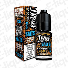 Caramel Tobacco Ice Nic Salt E-liquid by Doozy Vape Co