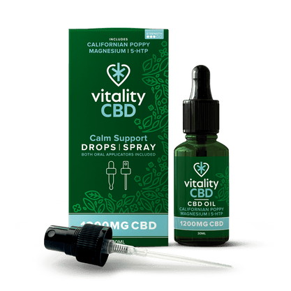 CBD Calm Support Drops & Spray