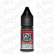 Cherry Nic Salt E-liquid by Ultimate Puff Sherbet