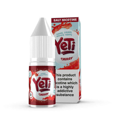 Yeti Cherry 10ml Nic Salt E-liquid 