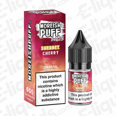 Cherry Sherbet Nic Salt E-liquid by Moreish Puff