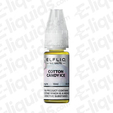 Cotton Candy Ice Nic Salt E-liquid by ELFLIQ