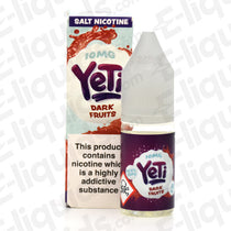 YeTi Dark Fruits Nic Salt E-liquid 10mg