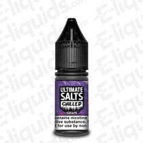 grape nic salt eliquid by ultimate puff chillled