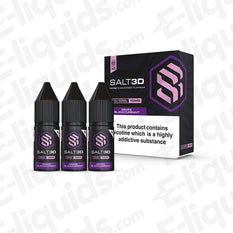 Grape Blackcurrant Nic Salt E-liquid by Salt3d