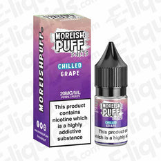 Grape Chilled Nic Salt E-liquid by Moreish Puff