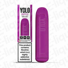 YOLO Bar Grape Ice Disposable Vape Device