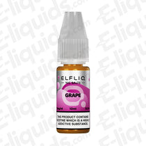 Grape Nic Salt E-liquid by ELFLIQ