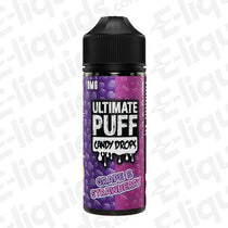 grape strawberry shortfill eliquid by ultimate puff candy drops