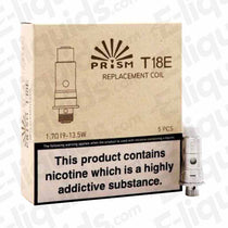 T18e Replacement Vape Coils by Innokin 1.7 Ohm