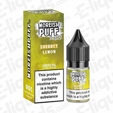 Lemon Sherbet Nic Salt E-liquid by Moreish Puff 