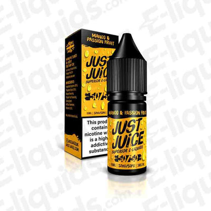 Just Juice Mango and Passionfruit 3mg 50/50 E-liquid