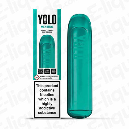YOLO Bar Menthol Disposable Vape Device
