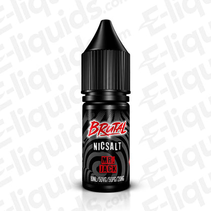 mr jack nic salt eliquid by brutal