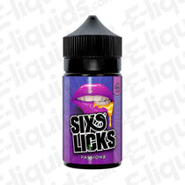 Six Licks Passion8 50ml Shortfill E-liquid