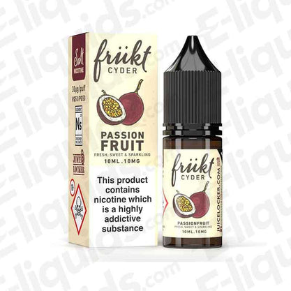 Frukt Cyder Passionfruit Nic Salt E-liquid