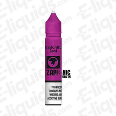 ZAP! Juice Passionfruit Zest 10ml Nic Salt E-liquid