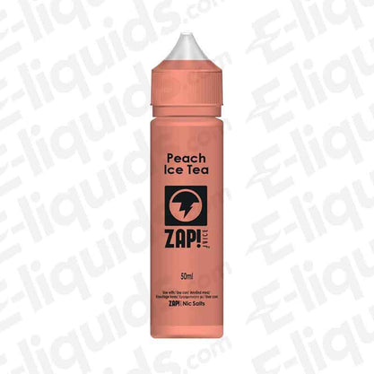 ZAP! Juice Peach Iced Tea Shortfill E-liquid