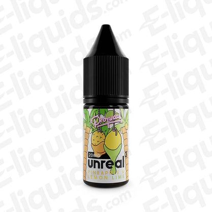 Pineapple Lemon Lime Nic Salt E-liquid by Unreal 3
