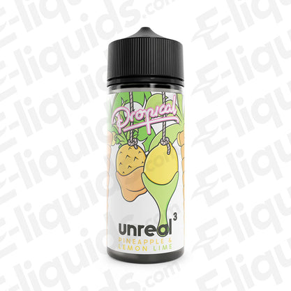 Pineapple Lemon Lime Shortfill E-liquid by Unreal 3