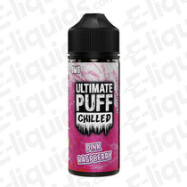 pink raspberry shortfill eliquid by ultimate puff chillled