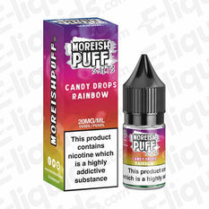 Rainbow Candy Drops Nic Salt E-liquid by Moreish Puff